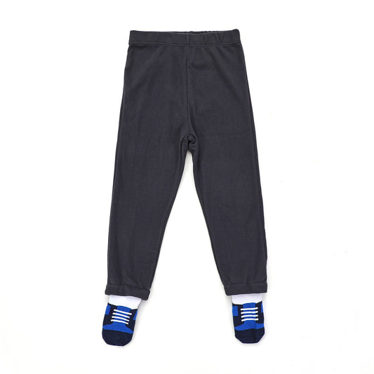 The Tenny - Fleece Sweatpant Footed Bottoms